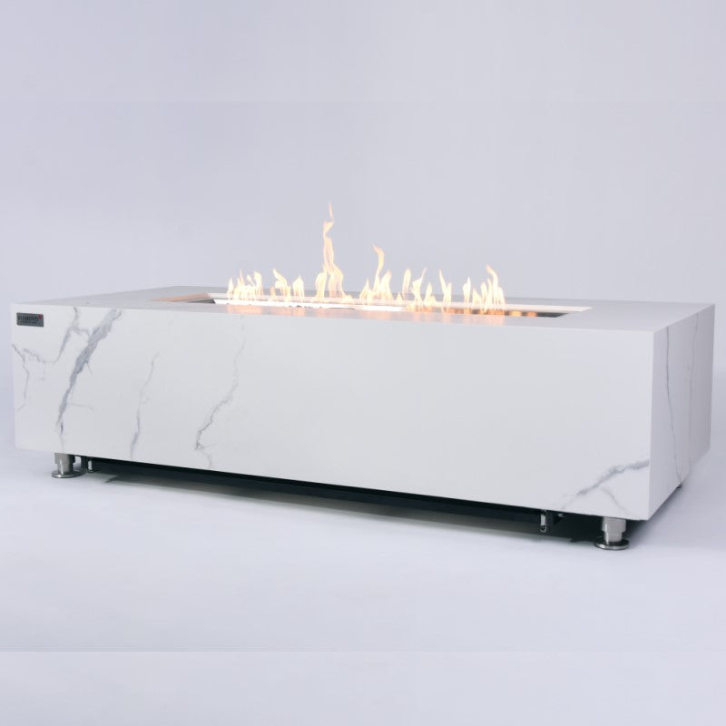 Carrara Fire Table Side