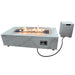 Carrara Fire Table with Tank