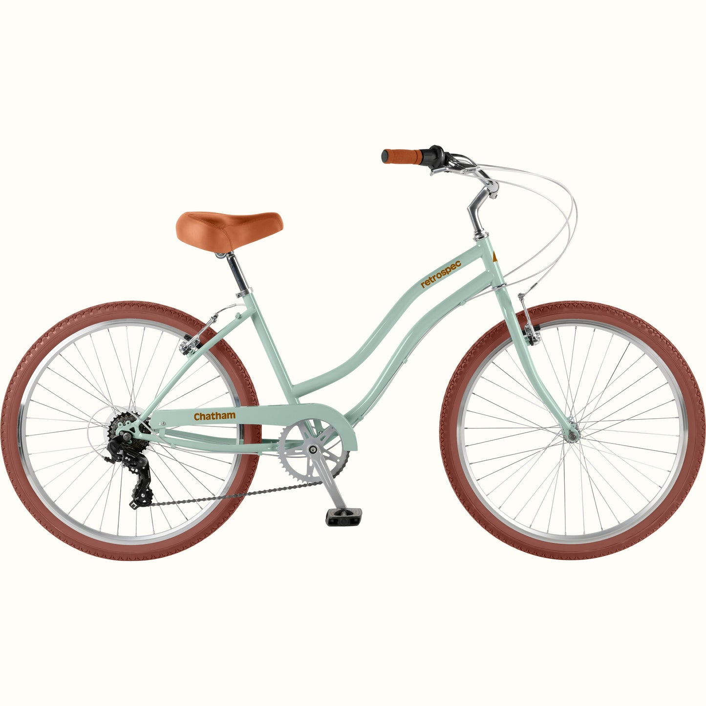 Retrospec Chatham Beach Cruiser Bike - Step Through 7 Speed - 5174