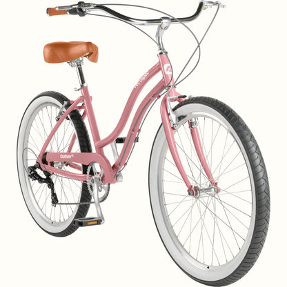 Retrospec Chatham Plus Aluminum Beach Cruiser Bike - Step Through 7 Speed - 6408