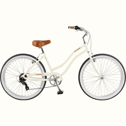 Retrospec Chatham Plus Aluminum Beach Cruiser Bike - Step Through 7 Speed - 6408