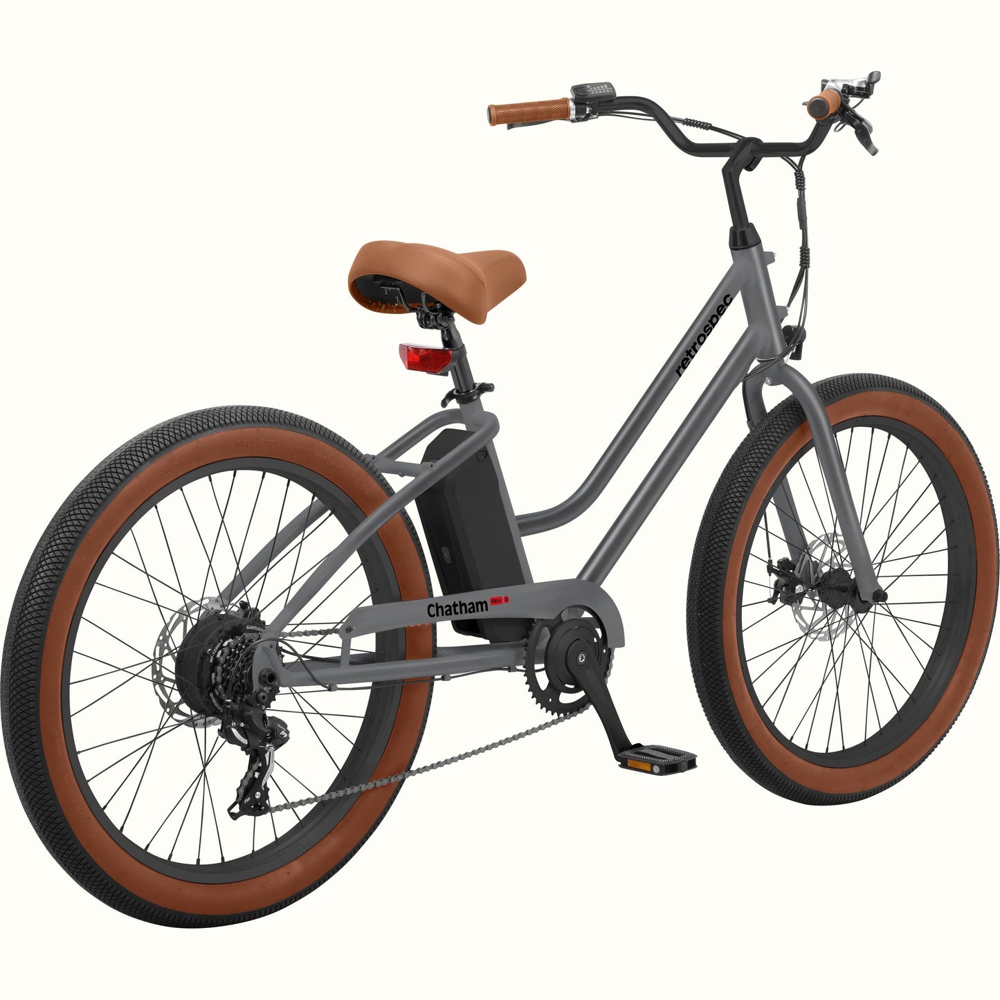 Retrospec Chatham Rev 3 Beach Cruiser Electric Bike - Step Through - 6596
