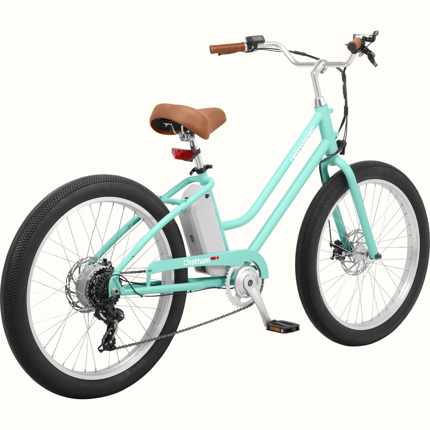 Retrospec Chatham Rev 3 Beach Cruiser Electric Bike - Step Through - 6596