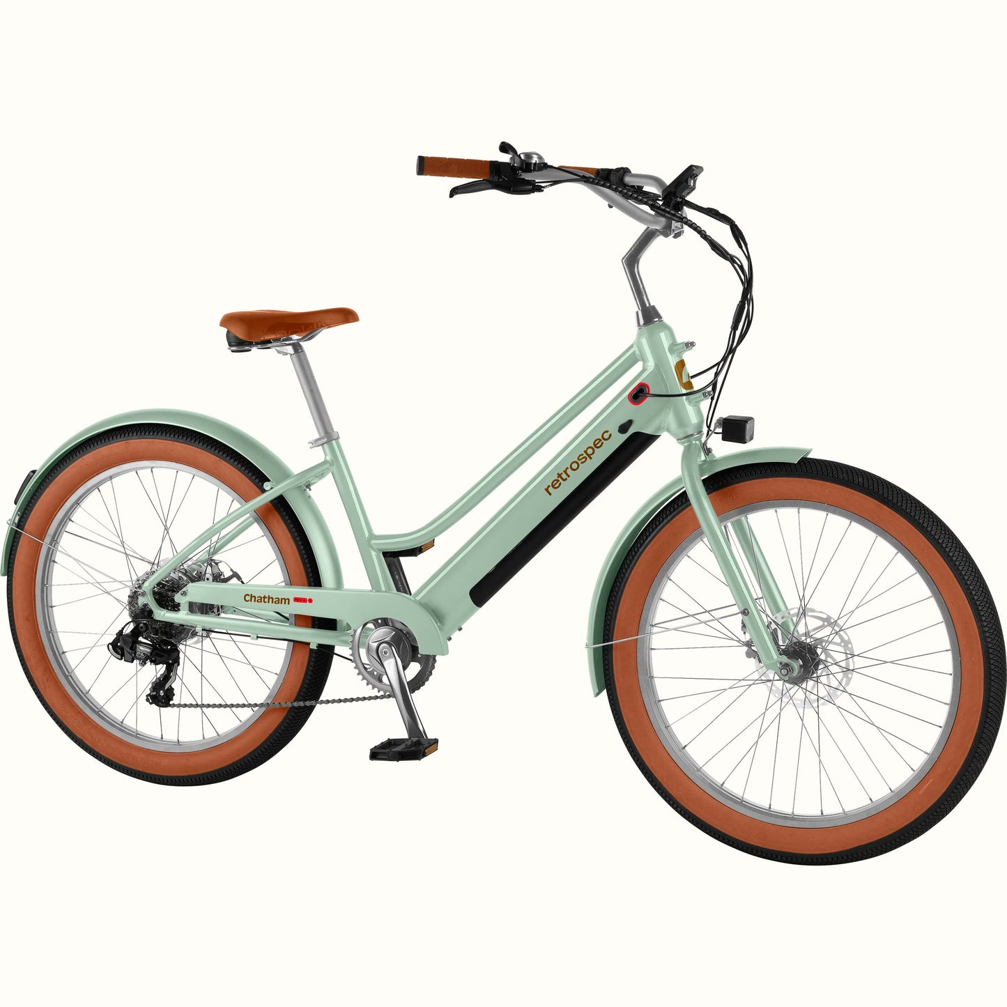Retrospec Chatham Rev+ 2 Beach Cruiser Electric Bike - Step Through - 6745