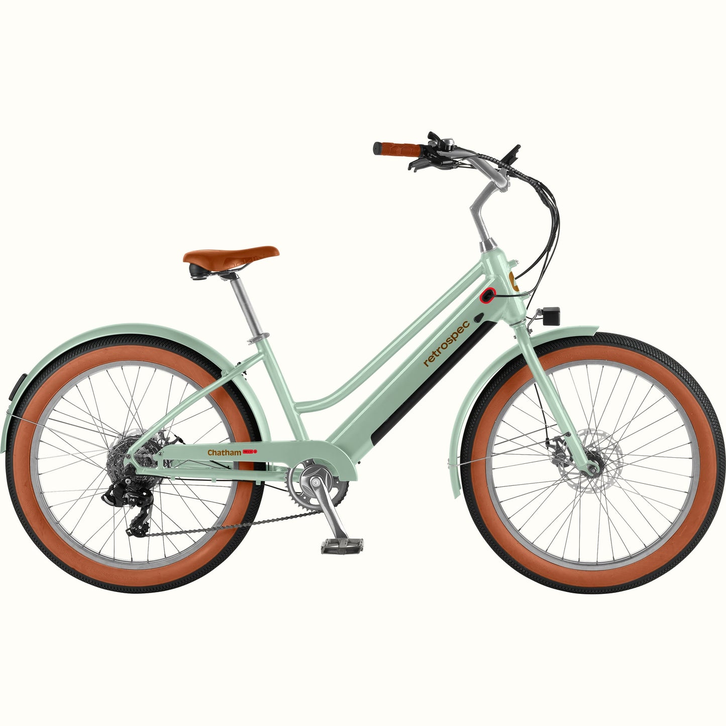 Retrospec Chatham Rev+ 2 Beach Cruiser Electric Bike - Step Through - 6745