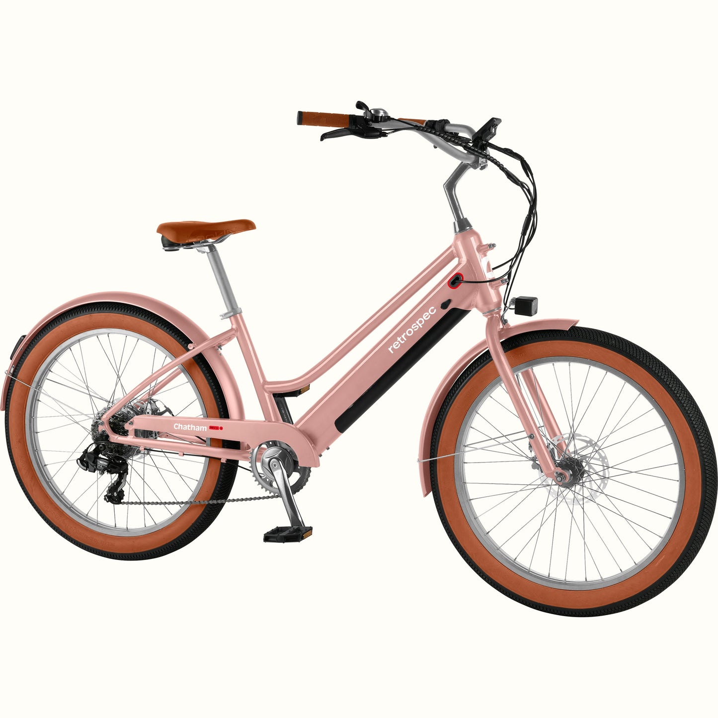 Retrospec Chatham Rev+ 2 Beach Cruiser Electric Bike - Step Through - 6745