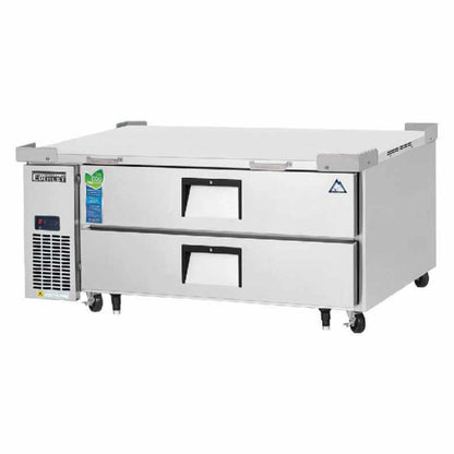 Everest - ECB52-60D2 Commercial 60" Chef Base Refrigerator 2 Drawers - ECB52-60D2