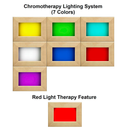Golden Designs  " 1-2 Person Ultra Low EMF FAR IR Sauna - DYN-6115-05 Elite
