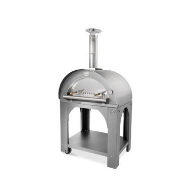 Clementi Pulcinella Wood-Burning Pizza Oven Stainless Door