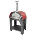 Clementi Pulcinella Wood-Burning Pizza Oven Red