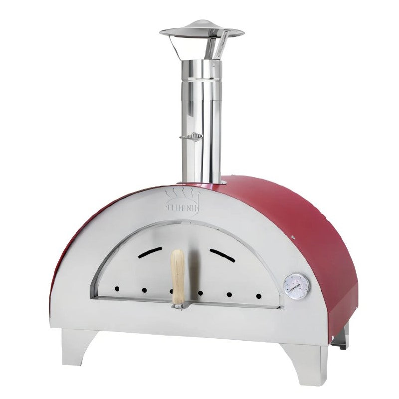 Clementino Gas-Fired Pizza Oven - Red