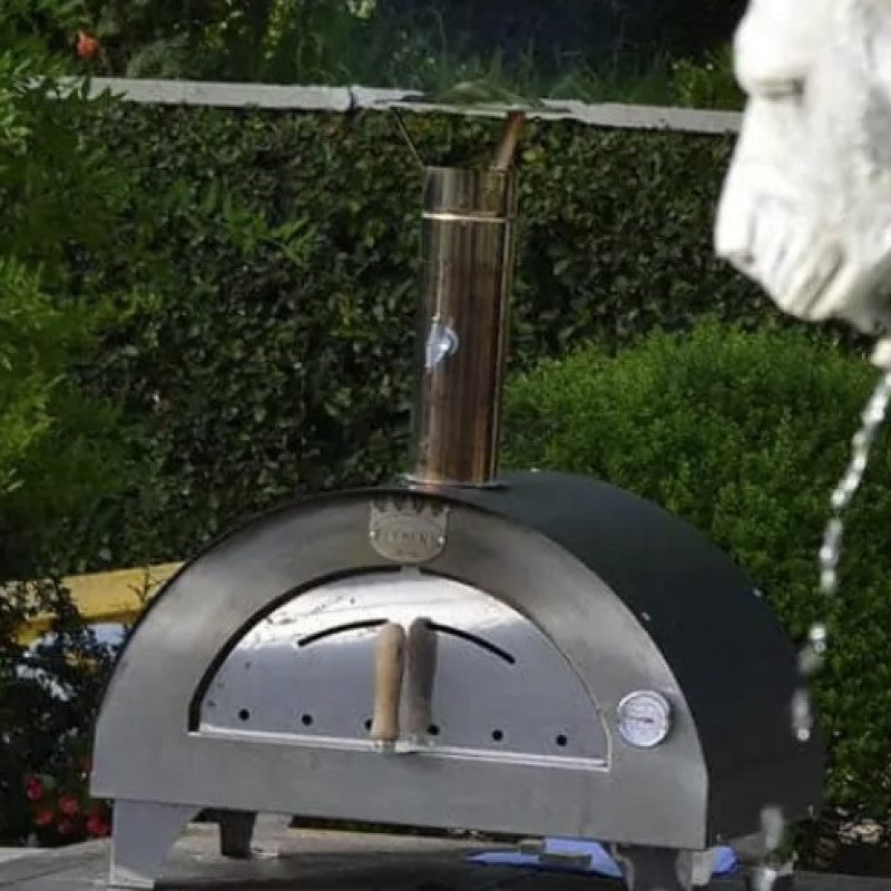 Clementino Gas Fired Oven Outdoor - Closed