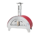 Clementino Wood-Burning Pizza Oven in Red