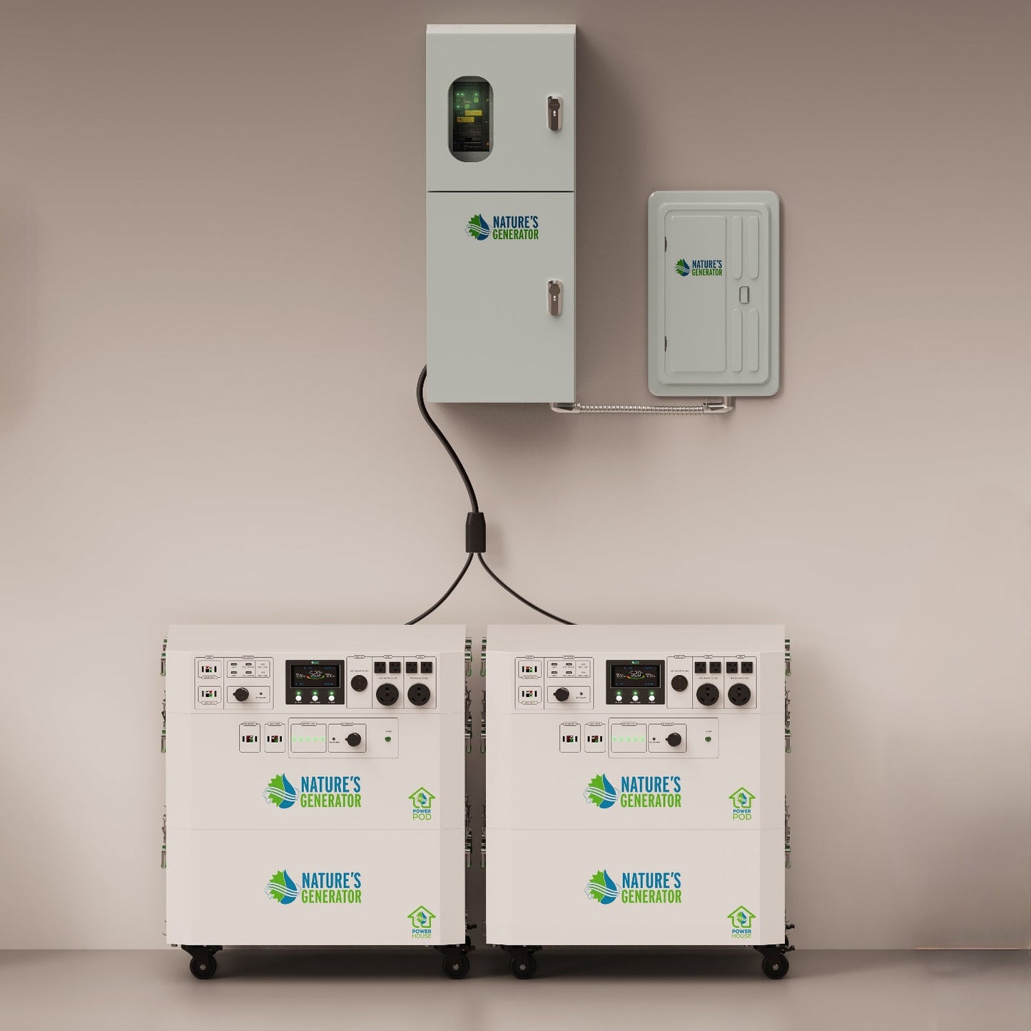 Nature's Generator  Gen 2 Whole Home Solar Generator - NGPHAU