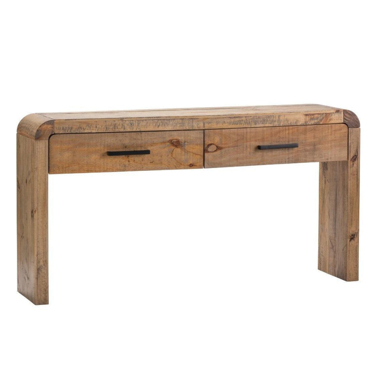 Crestview Collection Pleasant Grove 64" x 14" x 13" Transitional Metal And Wood Console In Light Wood Finish - CVFVR8251