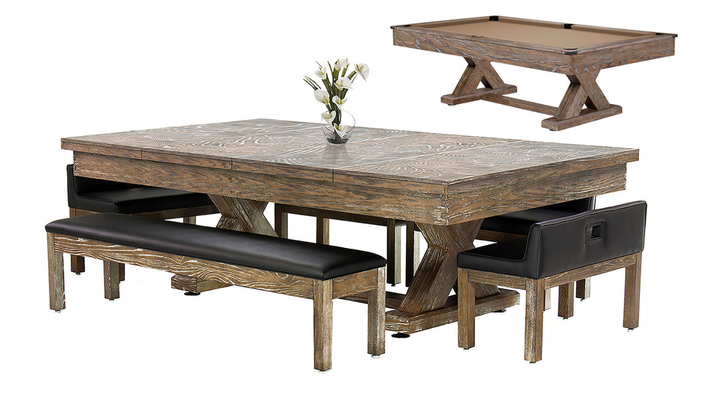 Legacy Billiards Cumberland 8 Ft Pool Table Dining Collection - 109073