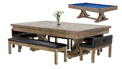 Legacy Billiards Cumberland 7 Ft Pool Table Dining Collection - 109070