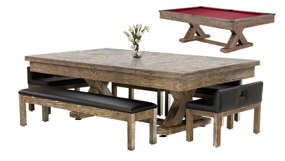 Legacy Billiards Cumberland 7 Ft Pool Table Dining Collection - 109070