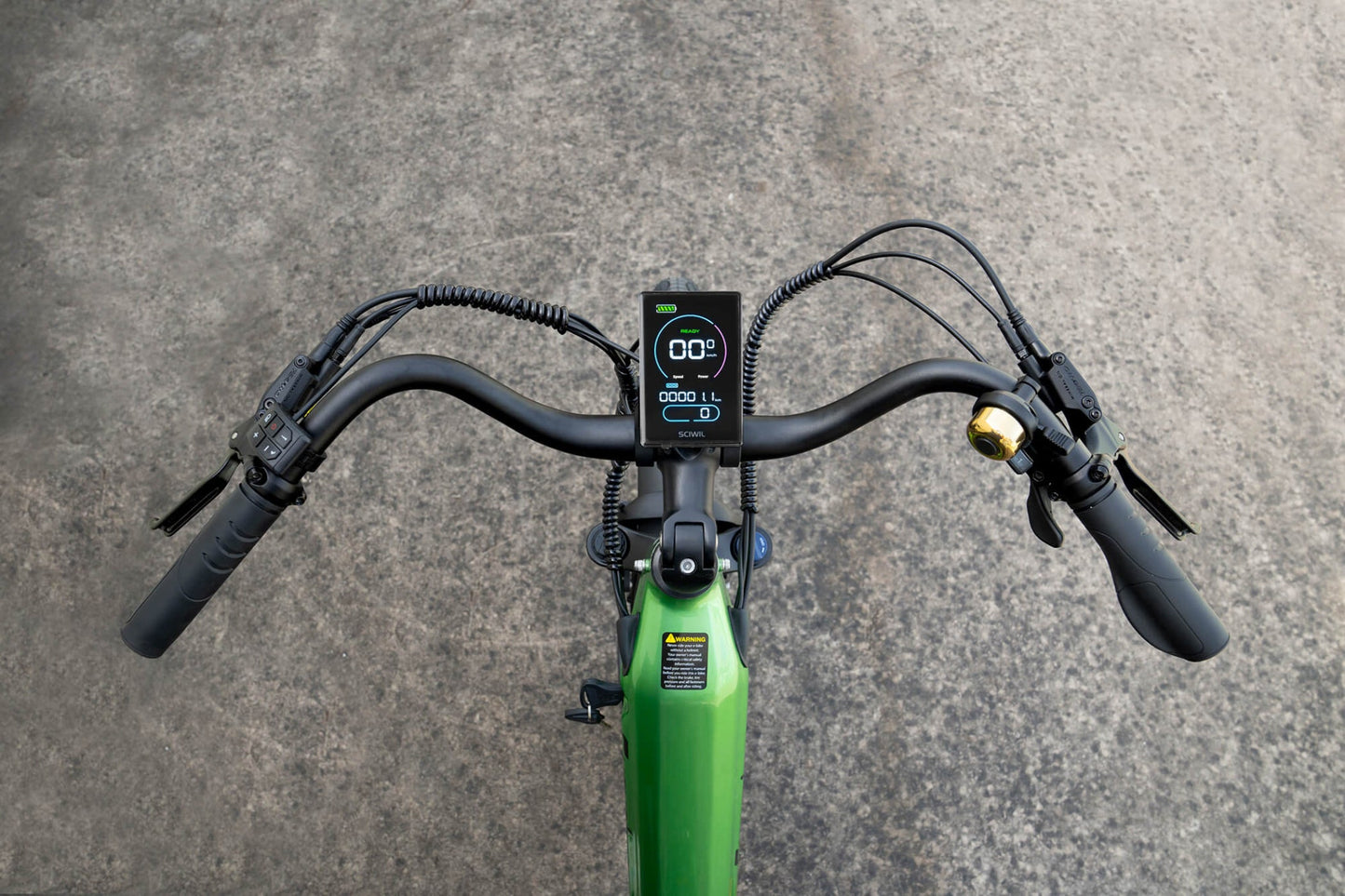 Cyrusher Sprint Step-Through City E-Bike - US-Sprint-Green
