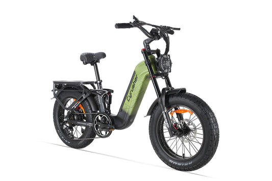 Cyrusher Kommoda 3.0 Step-Through E-Bike - US-KMDA3.0-GN