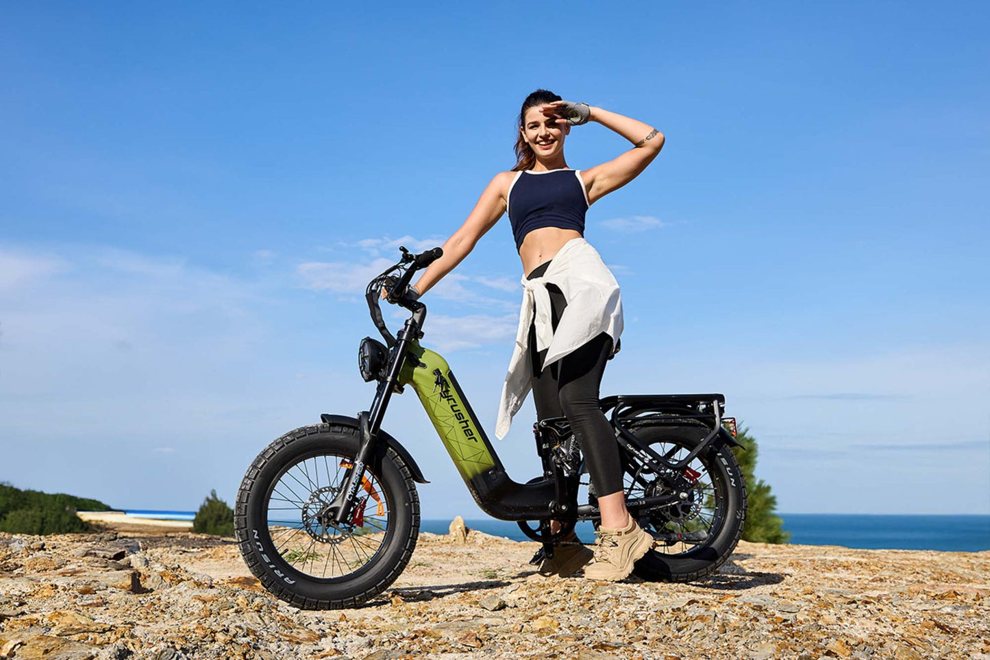 Cyrusher Kommoda 3.0 Step-Through E-Bike - US-KMDA3.0-GN