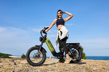 Cyrusher Kommoda 3.0 Step-Through E-Bike - US-KMDA3.0-GN