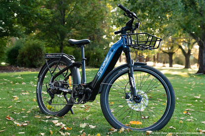 Cyrusher Path E-Bike | 59 Mi Range • 750 W Power • City Comfort - Path-BL-US
