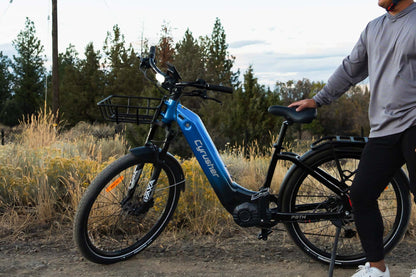 Cyrusher Path E-Bike | 59 Mi Range • 750 W Power • City Comfort - Path-BL-US