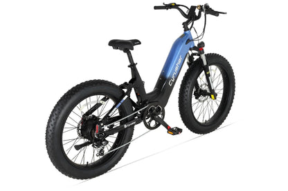 Cyrusher Roam Step-Thru Full-Suspension E-Bike - US-ROAM-BLUE