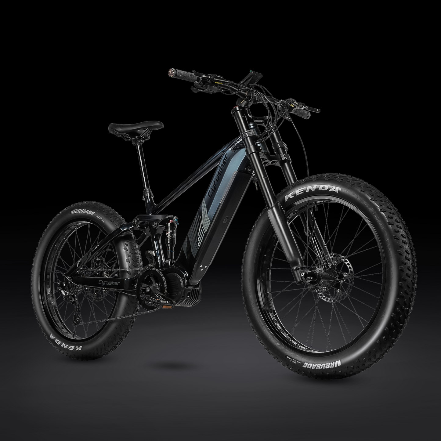 Cyrusher Nitro Mountain Mid-Drive All Terrain Air Shock Ebike - US-NTRO-RD
