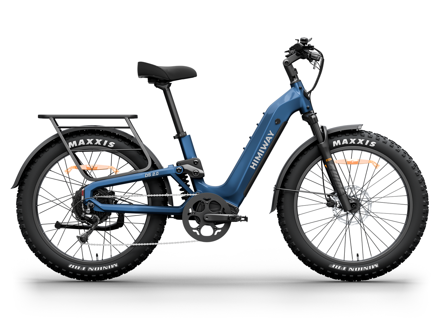 Himiway D5 <sup> 2.0</sup> ST Full Suspension eBike - HMW-D5-ST-GY-US-2.0