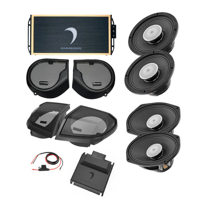 Diamond Audio 24+ Harley Davidson Street Glide 4-Speaker System - DA24SGSP5