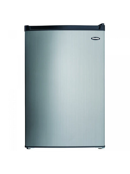 Danby - 4.5 CF Compact Refrigerator with Full Width True Freezer Section, ESTARRefrigerators - DCR045B1BSLDB