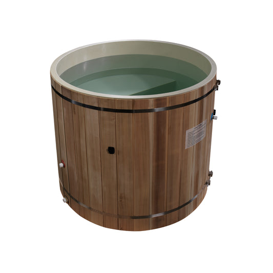 Golden Designs Cold Therapy PVC Barrel Cold Plunge - DCT-B-042-PLPC-34