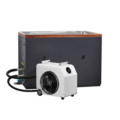 Golden Designs Cold Therapy "CUBOID" 304 Nano-Coated Stainless Steel Cold Plunge  - DCT-S-055-NS-34