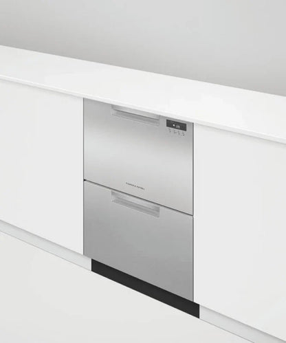 Fisher Paykel Series 7, Contemporary Double DishDrawer Dishwasher Stainless Steel - DD24DAX9N