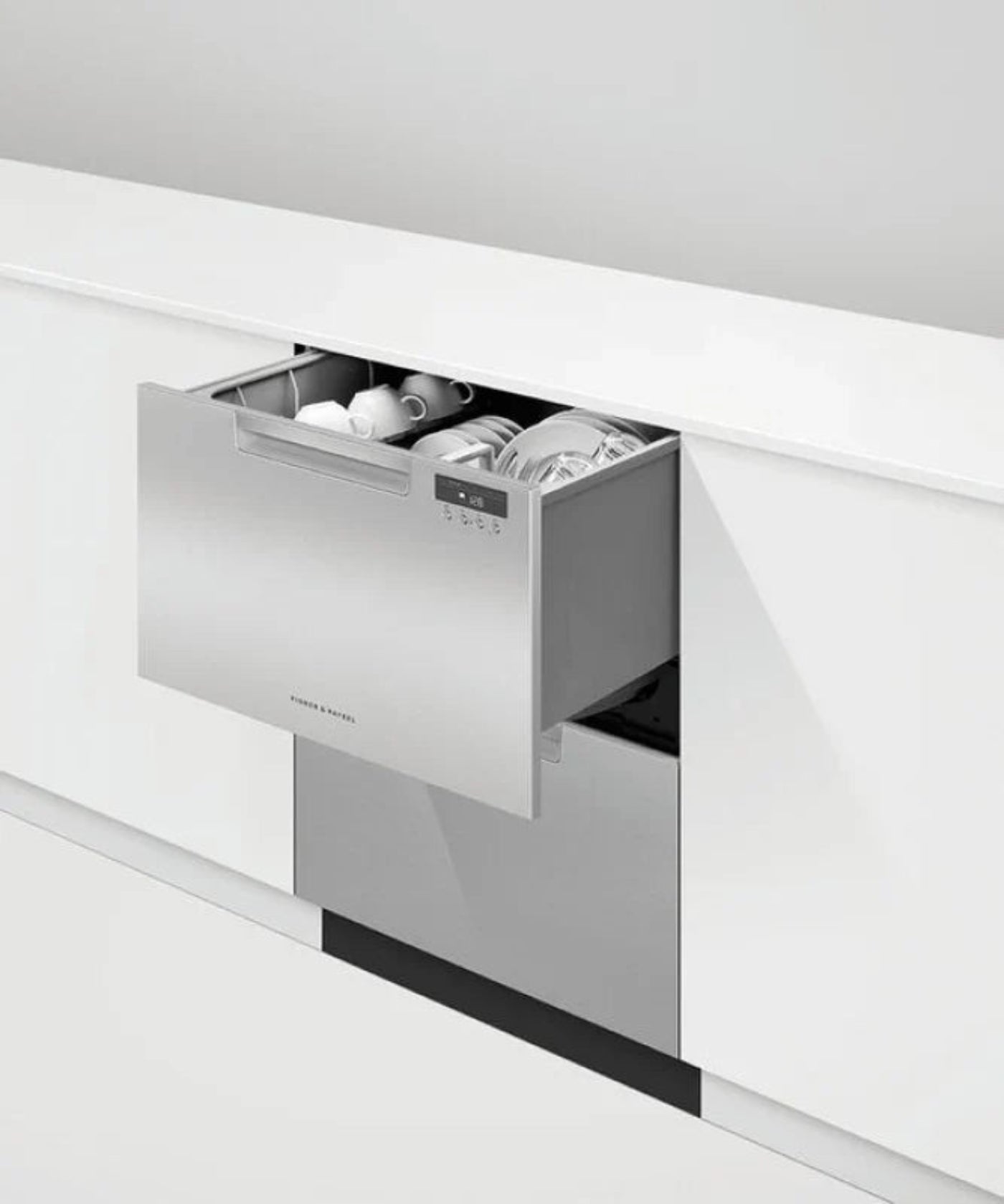 Fisher Paykel Series 7, Contemporary Double DishDrawer Dishwasher Stainless Steel - DD24DAX9N