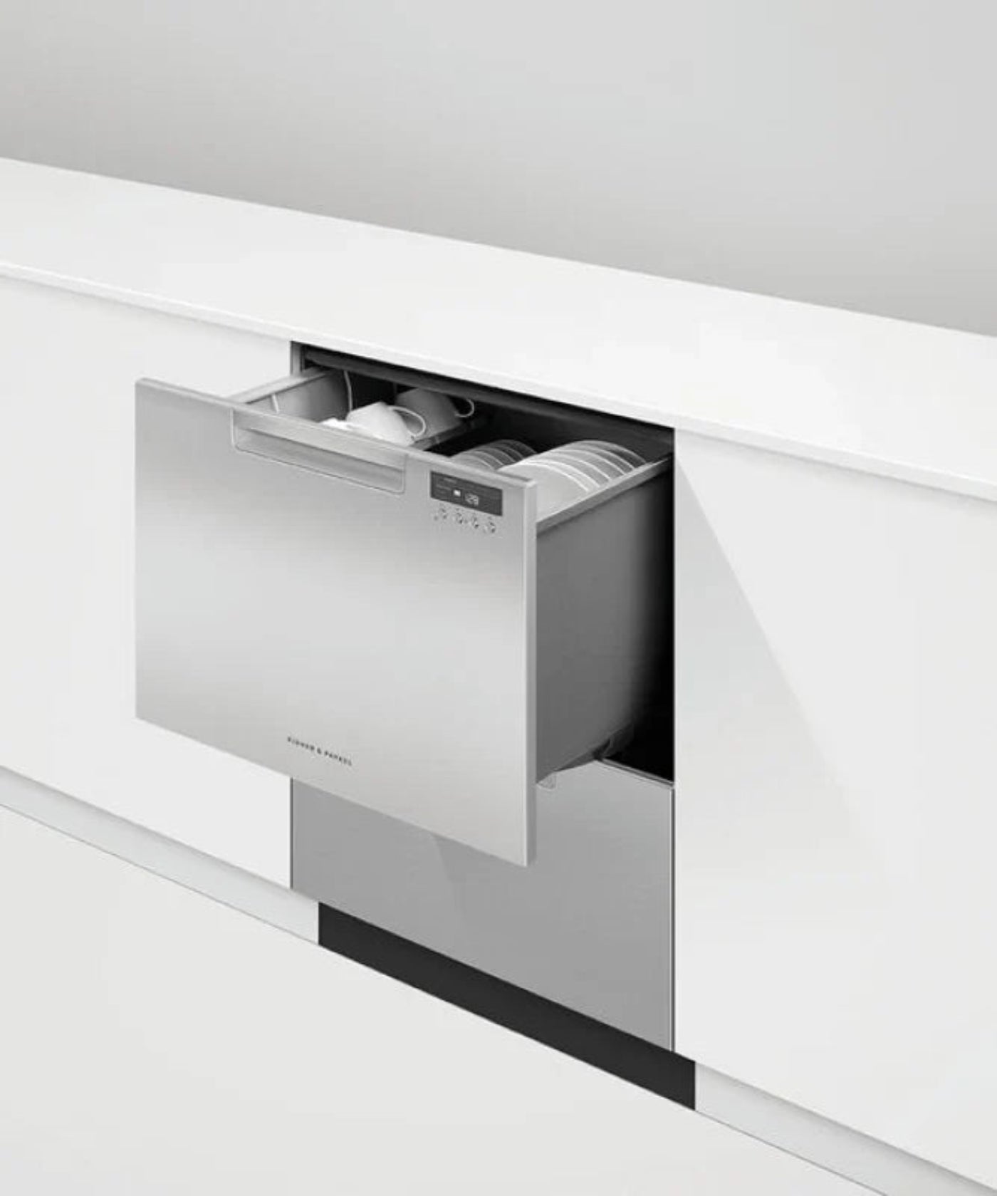 Fisher Paykel Series 7, Contemporary Tall Double DishDrawer Dishwasher Stainless Steel - DD24DCTX9N