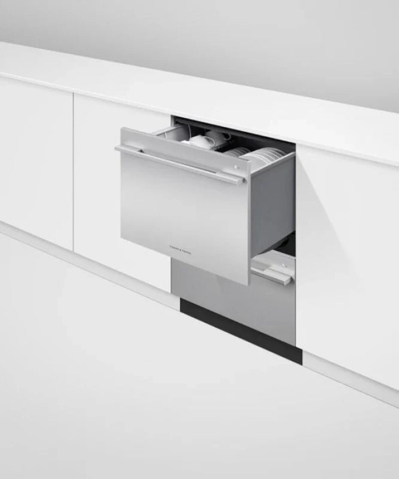 Fisher Paykel Series 9, Contemporary Tall Double DishDrawer Dishwasher Stainless Steel - DD24DDFTX9N