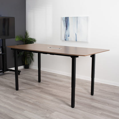 VIVO Electric 4-Leg Dual Motor Desk Frame - DESK-E-400B