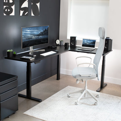 VIVO 3E Series - Triple Motor Corner Electric - DESK-KIT-3E5SB
