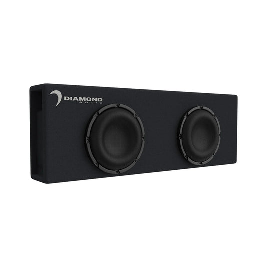 Diamond Audio 10" Dual Slot Vented Passive Subwoofer Enclosure (2Ω) - DESMB10D