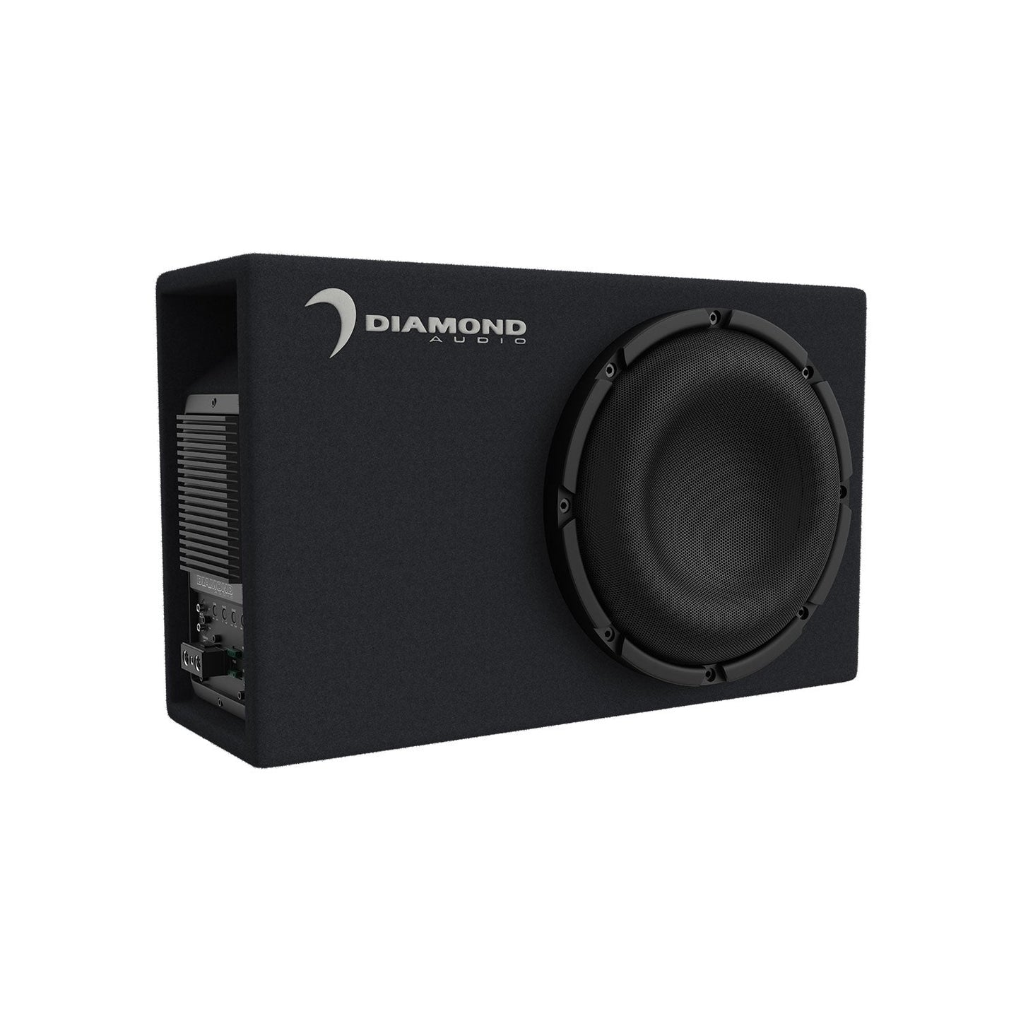 Diamond Audio 12" Active Slot Vented Subwoofer Enclosure (2Ω) - DESMB12A