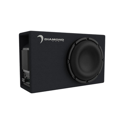 Diamond Audio 12" Active Slot Vented Subwoofer Enclosure (2Ω) - DESMB12A