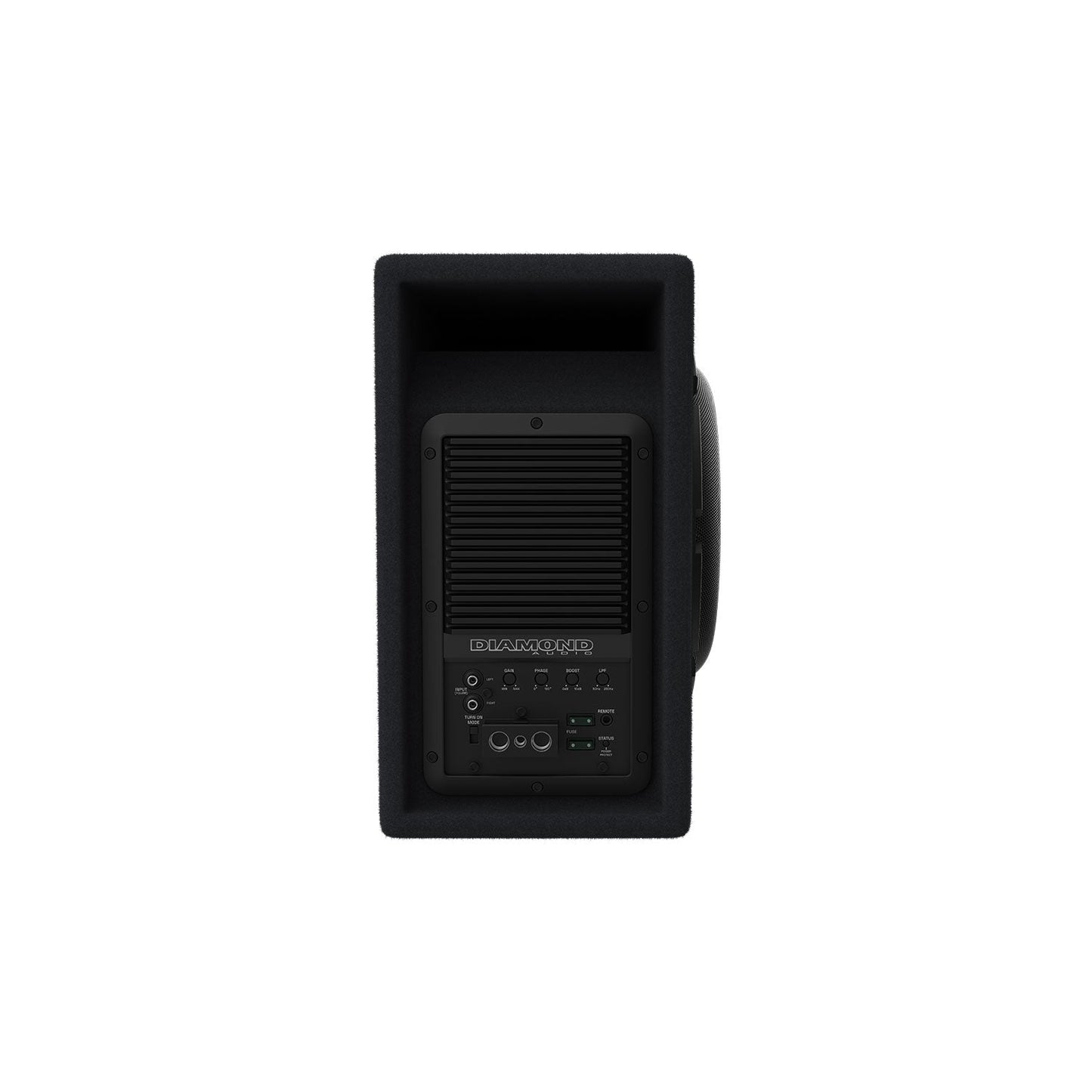 Diamond Audio 12" Active Slot Vented Subwoofer Enclosure (2Ω) - DESMB12A