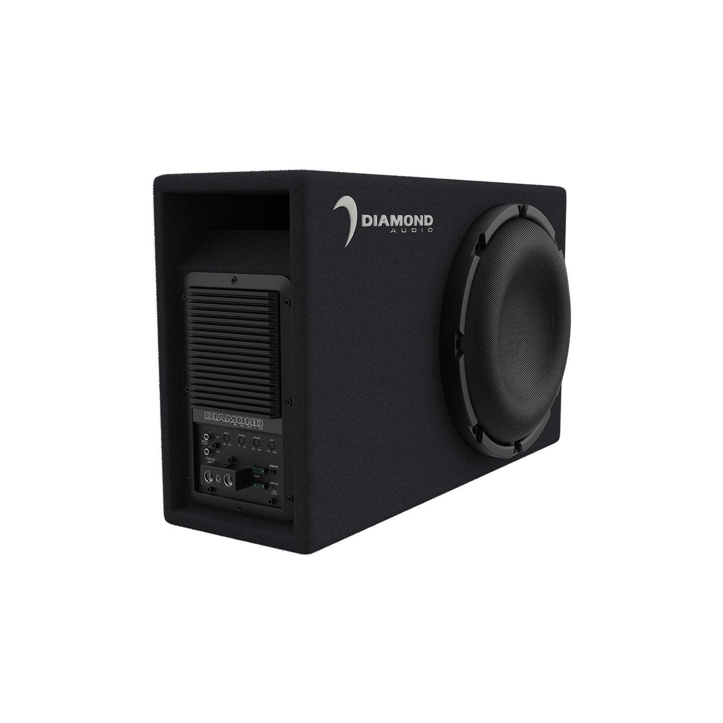 Diamond Audio 8" Slot Vented Active Subwoofer Enclosure (2Ω) - DESMB8A