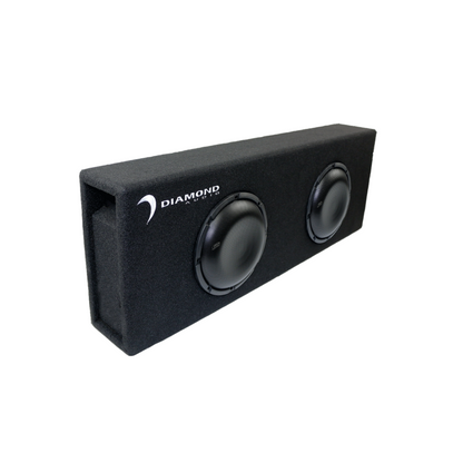 Diamond Audio 8" Dual Slot Vented Passive Subwoofer Enclosure (2Ω) - DESMB8D