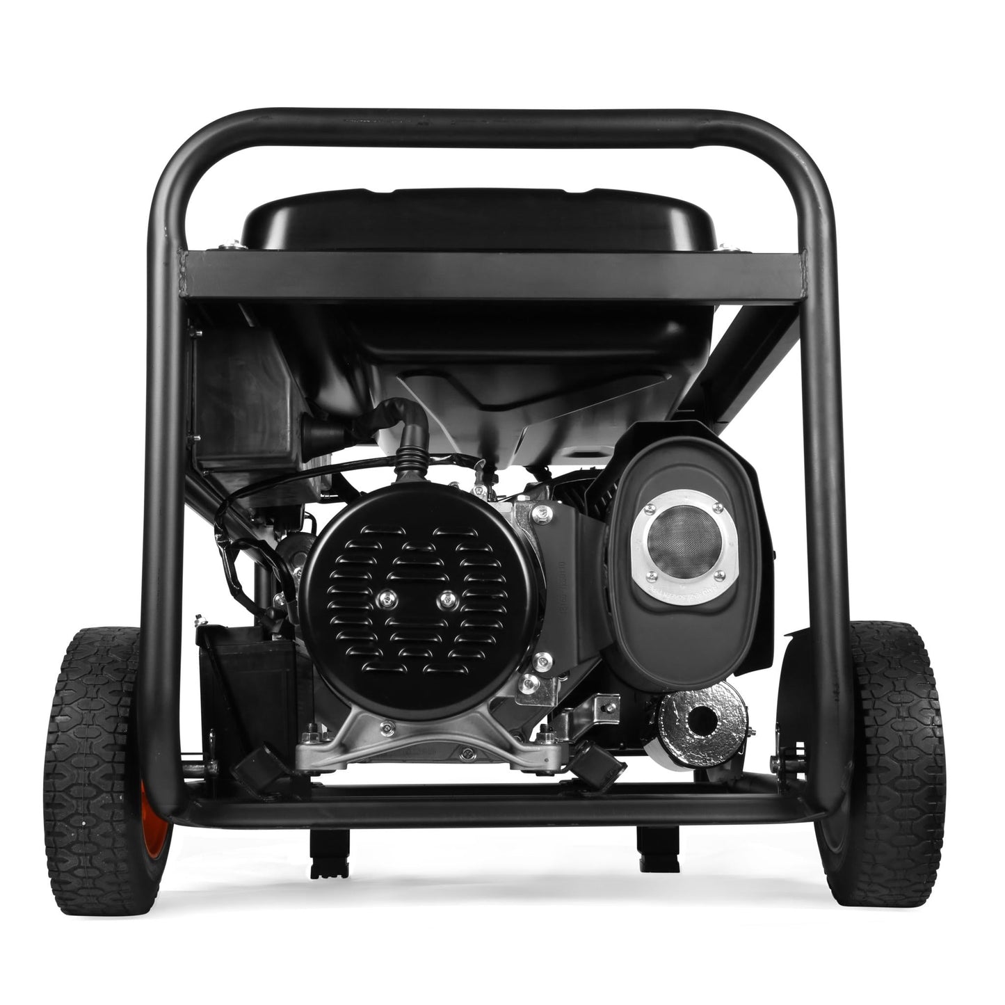 WEN DF1200X 12000-Watt 120-Volt/240-Volt Dual Fuel Transfer-Switch Ready Electric Start Portable Generator with Wheel Kit and CO Shutdown Sensor - DF1200X