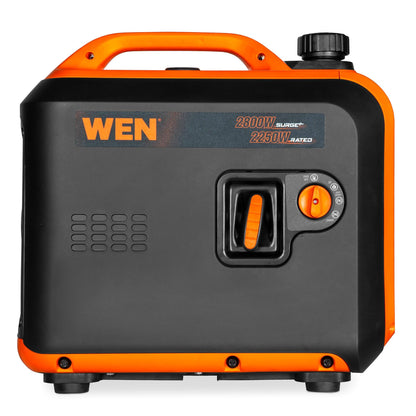 WEN DF280iX 2800-Watt Dual Fuel Inverter Generator, Quiet, Portable, and Lightweight with Fuel Shut Off and CO Watchdog - DF280iX