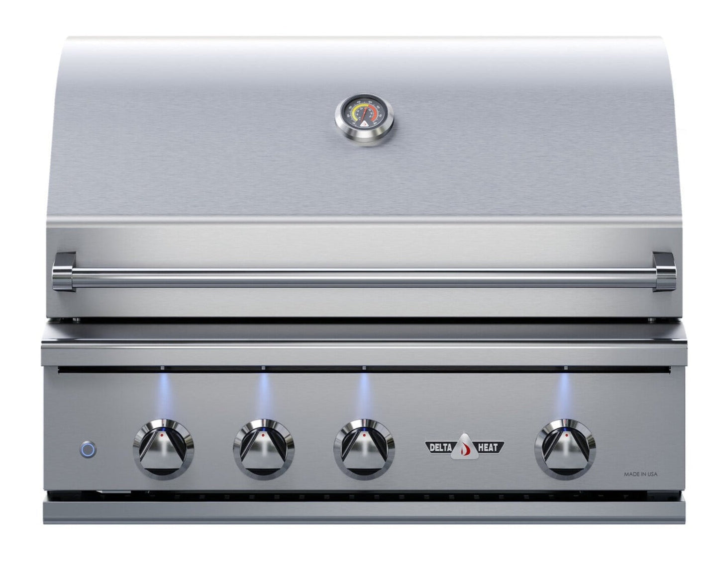 Delta Heat 32 Inch Natural Gas Grill with Infrared Rotisserie - DHBQ32R-DN